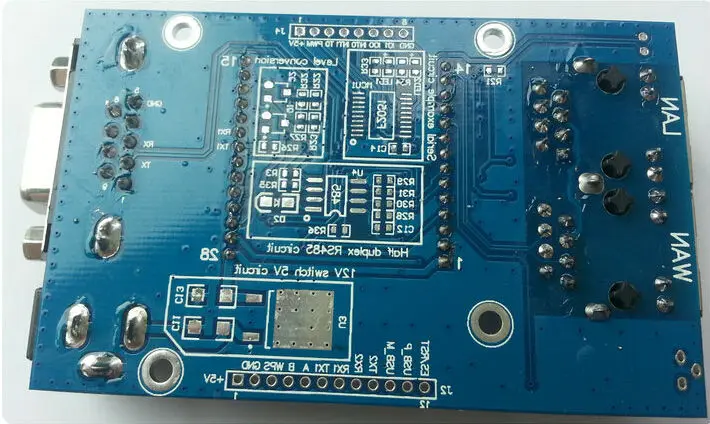 Glyduino Uart-WIFI Module Serial Port WIFI, WIFI, HLK - SCM (Single Chip Micyoco) RM04 Simplify Test Board