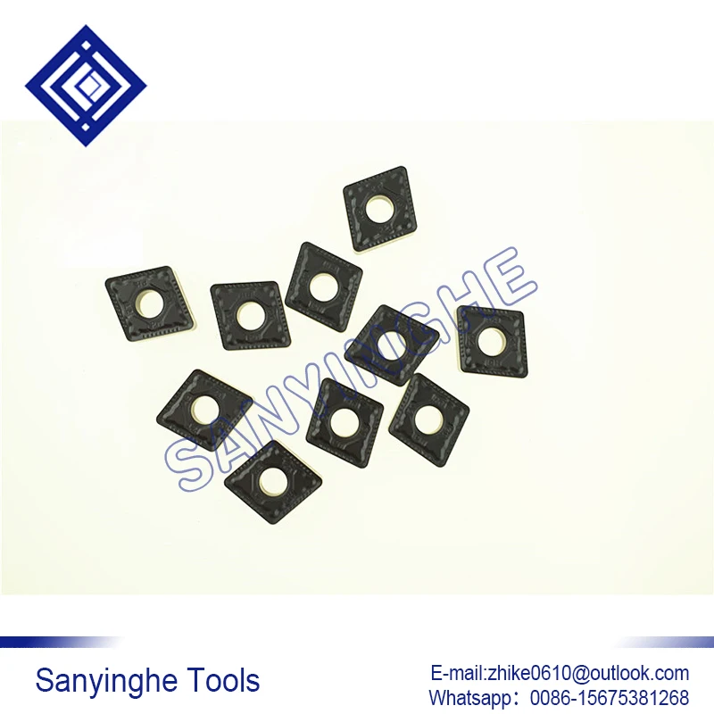 고품질 sanyinghe 10 개/몫 YBC252 CNMM120408-HDR cnc 카바이드 선반 삽입