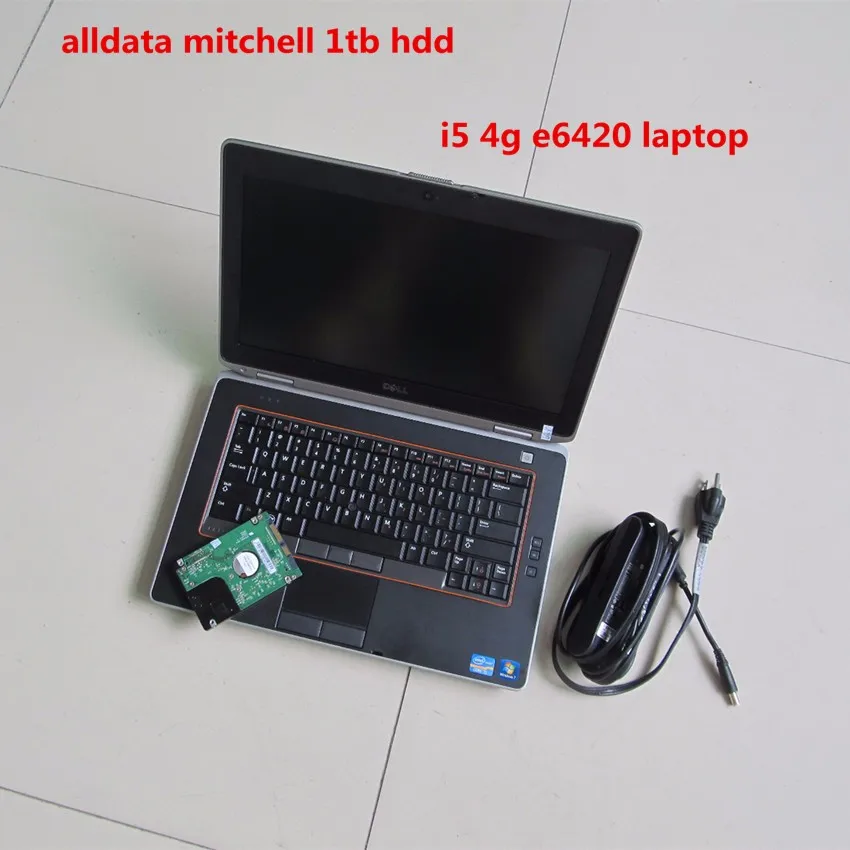 النسخة الكاملة Alldata جميع البيانات 10.53 القرص الصلب 1 تيرابايت مع الكمبيوتر e6420 I5 8G برنامج إصلاح السيارات للكمبيوتر المحمول Windows 7 ATSG 3IN1