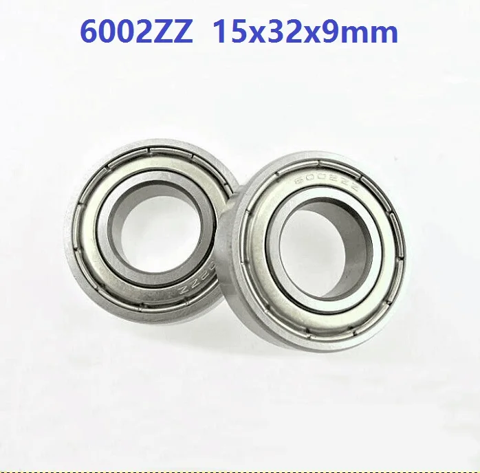 

500pcs/lot 6002ZZ 6002-ZZ 6002 ZZ Deep Groove Ball bearing shaft 15x32x9mm