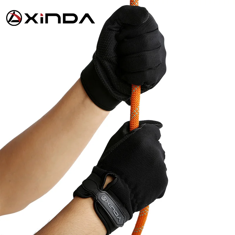 XINDA outdoor climbing glove mountaineering riding downhill tactical Gloves Survival Kit Outdoor safety Equipment