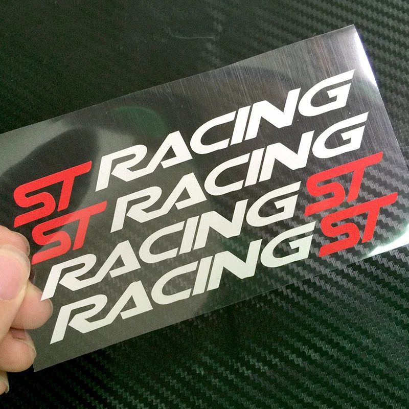 مقبض الباب السيارات التصميم st سباق السيارات ملصقا ل جميع السيارات #2