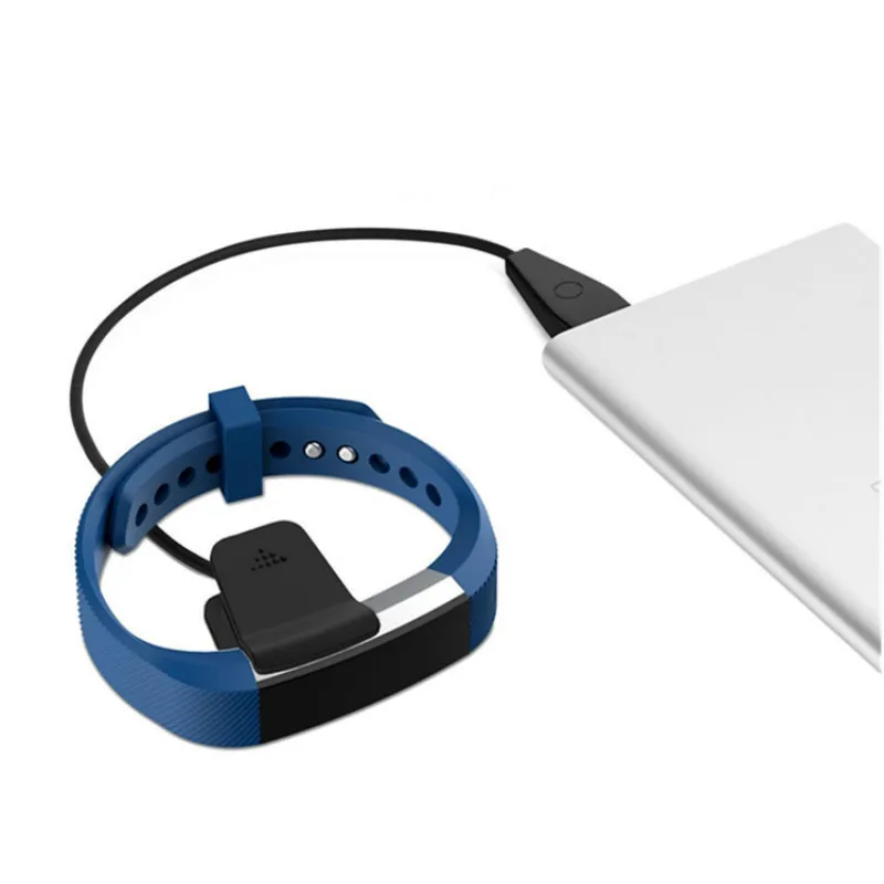 Zuzug ل Fitbit تهمة 2 استبدال USB شحن كابل الشاحن الحبل ل Fitbit تهمة 2 سوار معصمه حوض محول مع