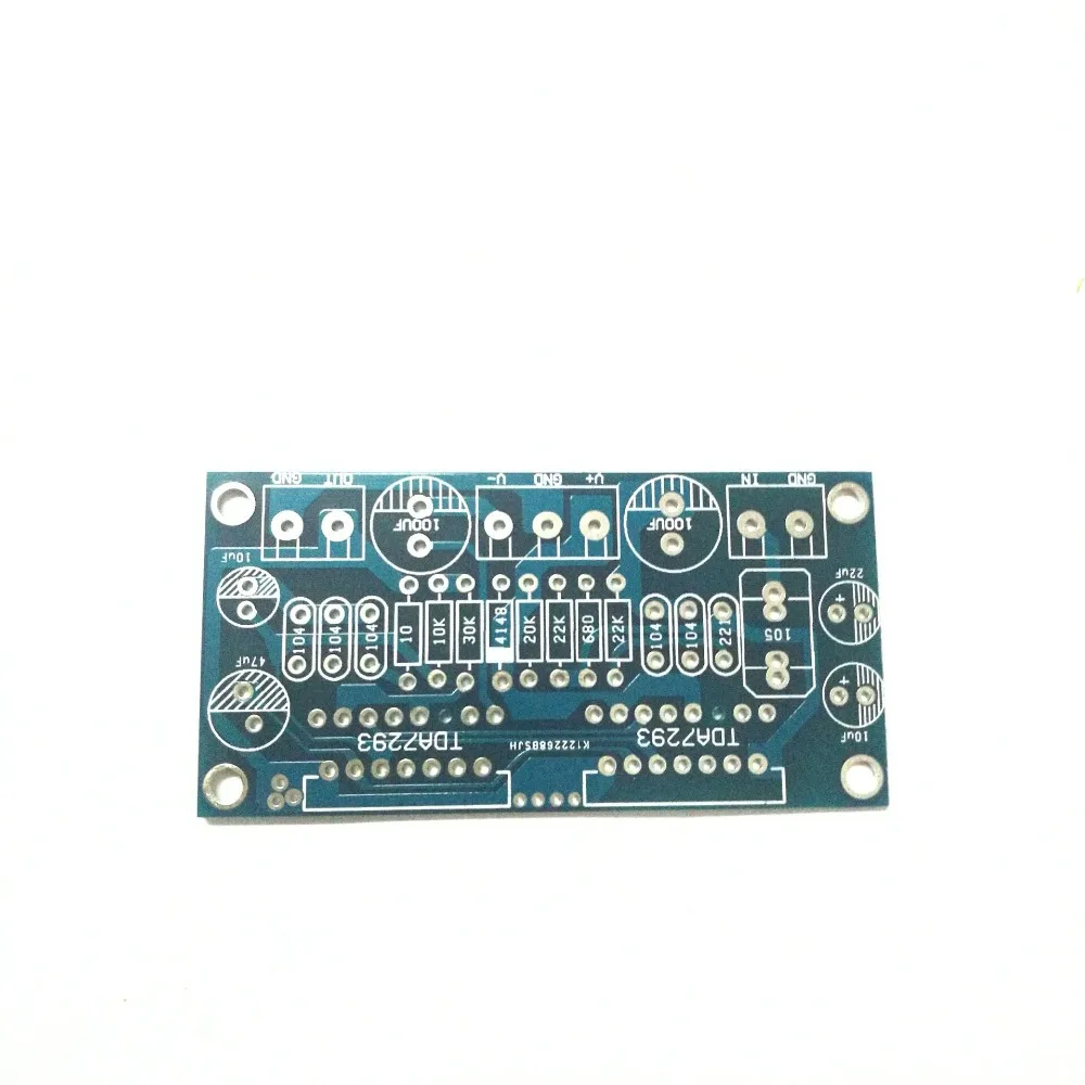 2pcs/lot  Shunt two TDA7293 amplifier board 170W mono empty PCB (no parts)