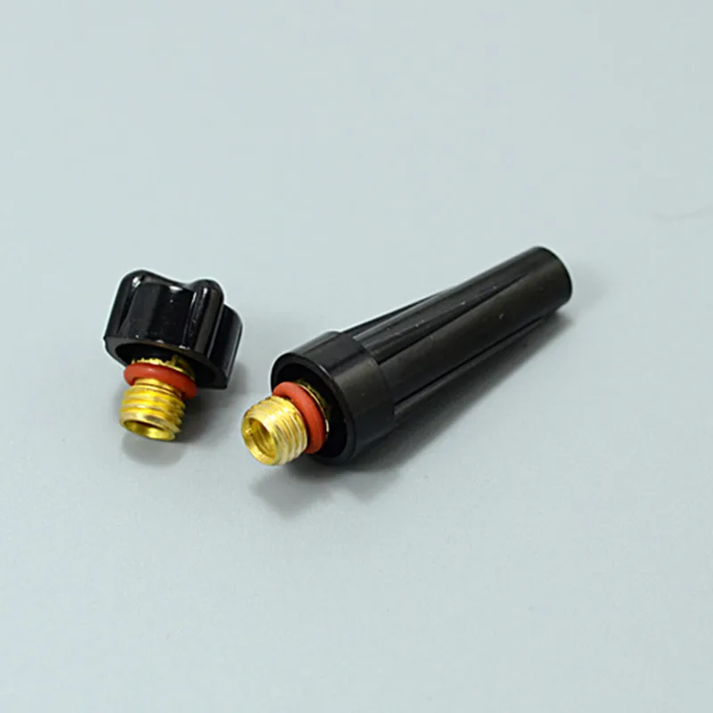 4PCS ขนาดกลางสั้นยาวฝาหลัง TIG ชุด 41V33 41V35 41V24 41V24L Fit TIG Torch WP SR DTA DB 9 20 25
