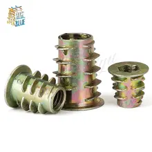 Zinc Alloy Threaded Nuts M4-M8 10-50 pcs #4