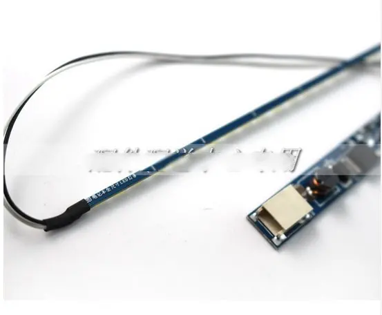 2pcs x LCD Laptop Dimable LED Backlight Lamps Adjustable Light Update Kit Strip+Board 9-25V Input