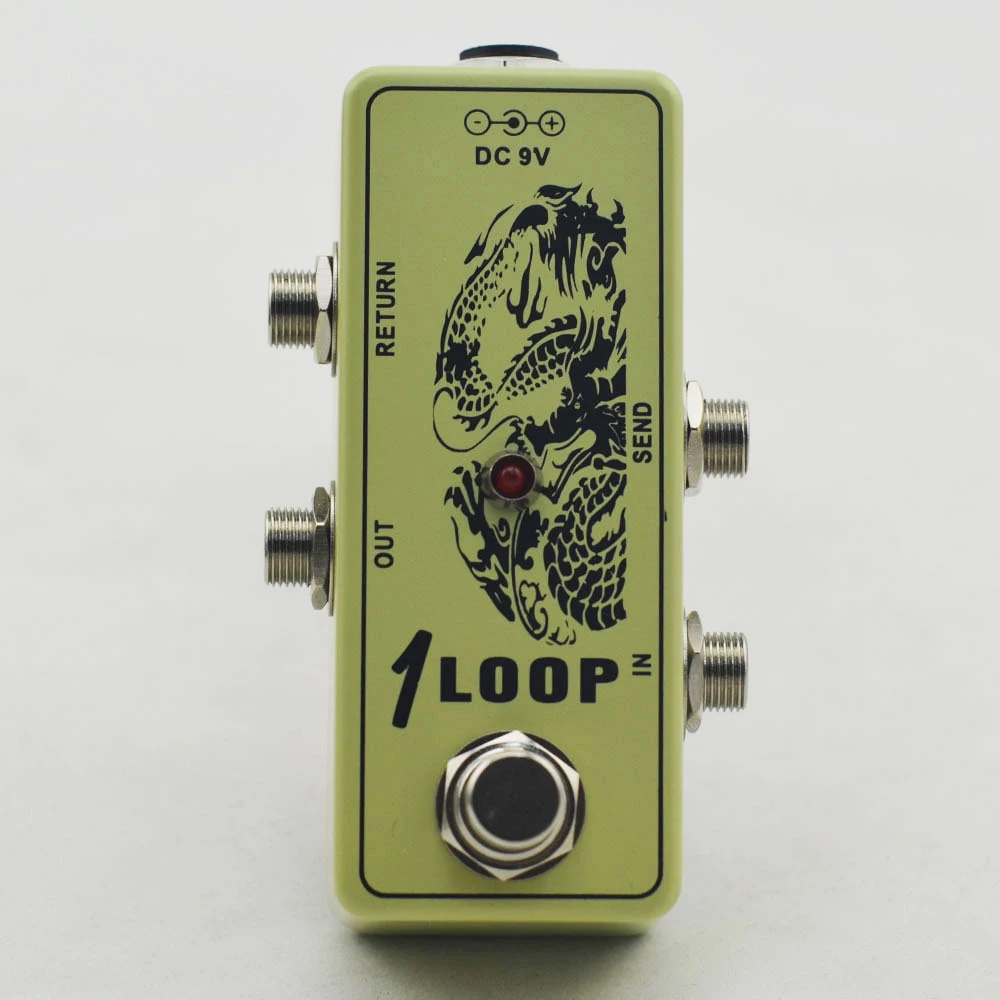 LANDTONE Mini Looper Pedal Guitar switch  With 1590A True Bypass  for Guitar