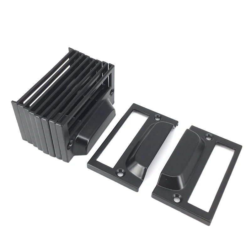 

10PCS Black Drawer Label Frame Card Holder for Shelf Library Display Wooden Jewelry Box Vintage Tag Lable Pull Handle