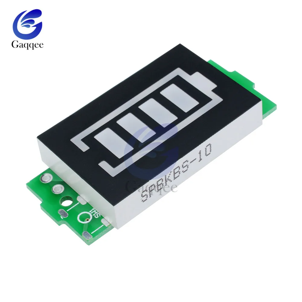 1S/2S/3S /4S/6S/7S Battery Capacity Indicator Meter Power Level Tester Module Display Board Panel For 18650Li-po Li-ion Battery