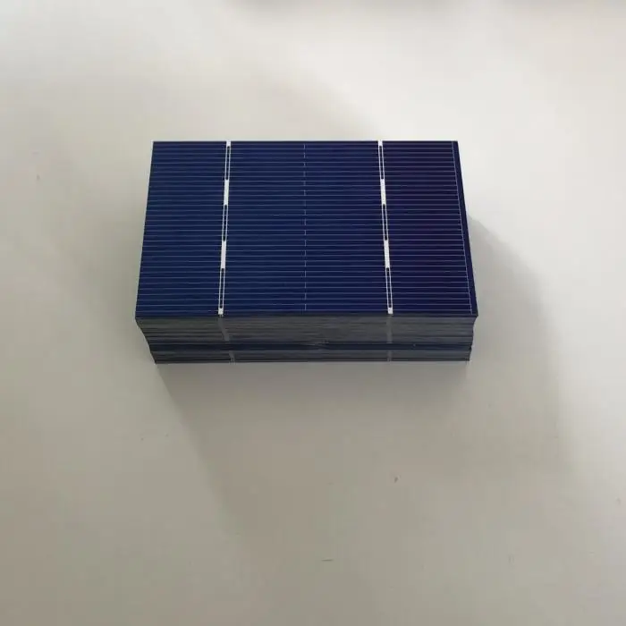 30 sztuk ogniwa słoneczne 78mm x 52mm polikrystaliczny 0.7W 0.5V dla DIY 12V panel słoneczny ładowarka do telefonu komórkowego