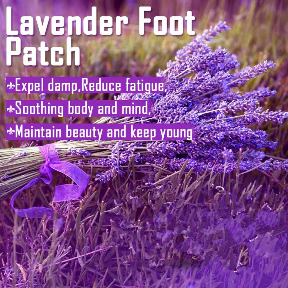 

16 Sets Tradition Chinese Detox Foot Patch Lavender Pads Improve Sleep Patches Beauty Slimming Patch (16 Patches+16 Adhesives)