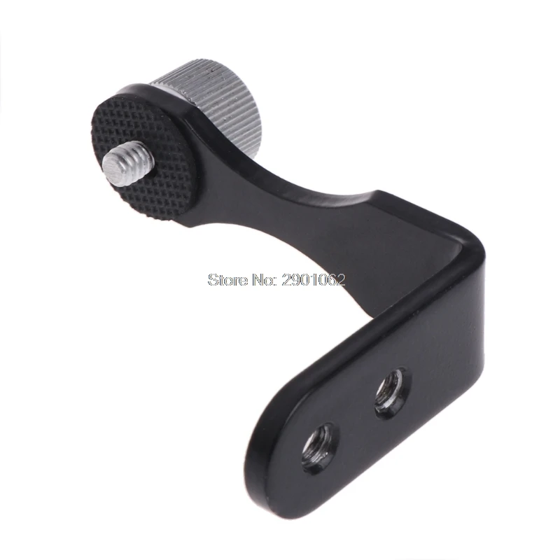 Metal Binocular Telescope Mount Holder Dedicated L Adapter with Tripod Connector Drop ship