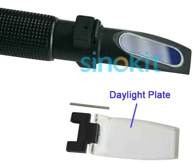 ที่ดีที่สุดคุณภาพ Cheap0 %-40% ยูเรียเข้มข้น AD สีฟ้าสีดำ Grip พลาสติก Refractometer P- RHA-801ATC