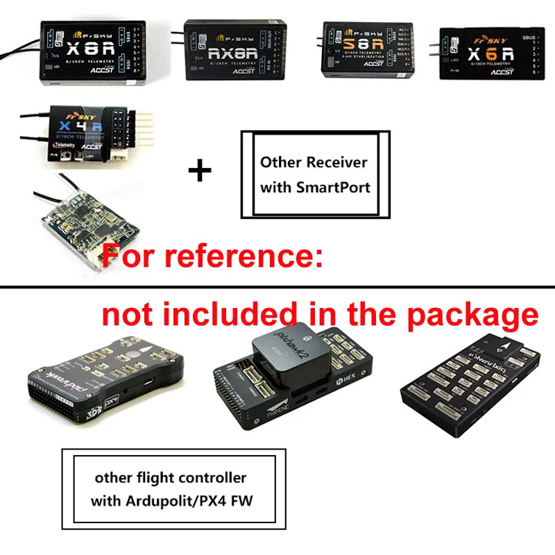 Convertitore di telemetria cavo linea cavo Pixhawk a Horus per FrSky Yaapu X10S X12S Taranis X9DP QX7/X7S ricevitore Smart Port X8R X4R