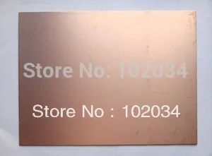 Free shipping 10pcs Single/Double 10*15 FR4 FR-4 Glass fiber Blank Copper Clad Printed Circuit Board Universal Prototype PCB