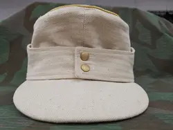 WW2 E.M.D German  .M43 Officer hat .  HBT