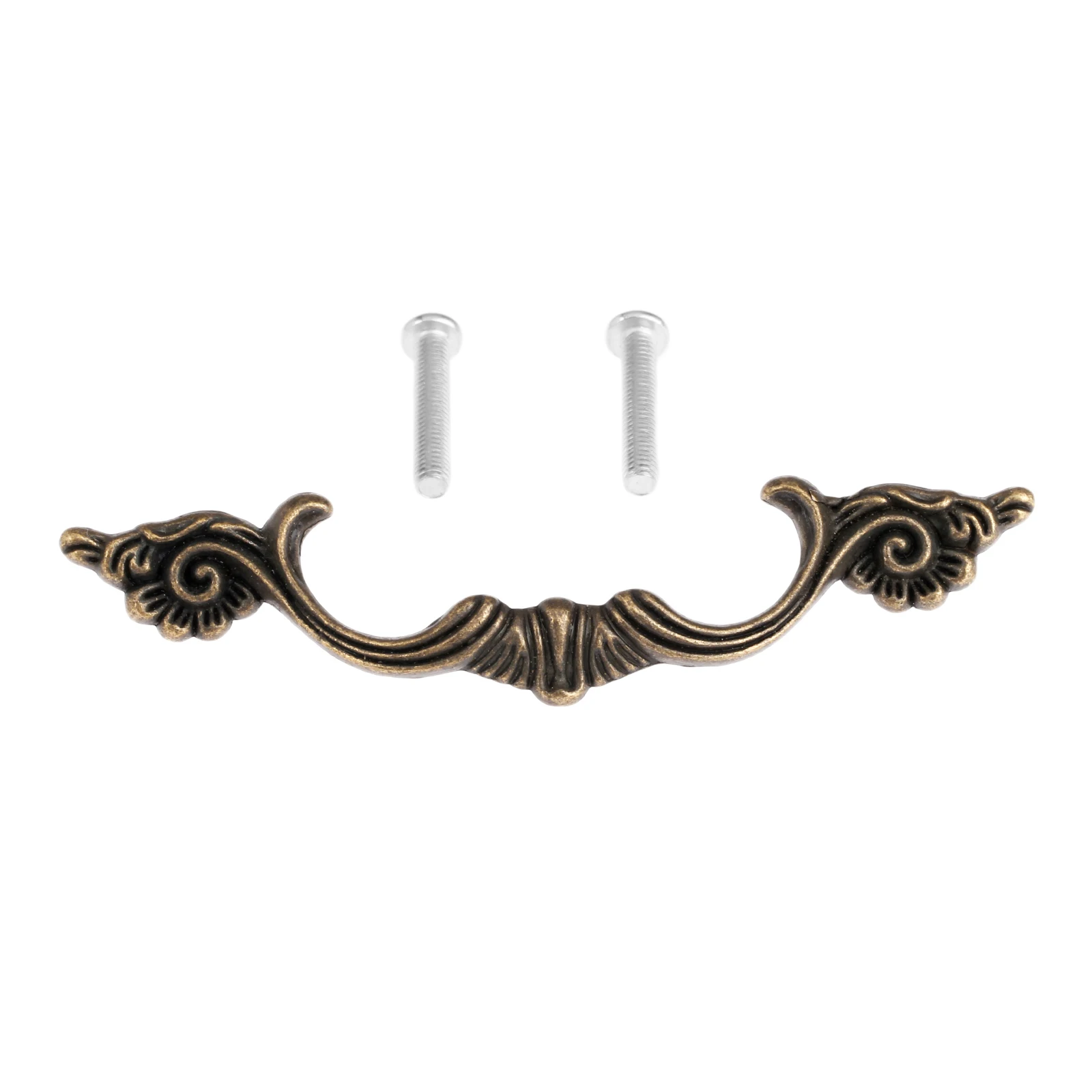 1Pc 64mm 97mm Antique Furniture Handle Cabinet Knobs and Handles Drawer Kitchen Door Pull Cupboard Handle Furniture Fittings
