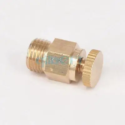 Messing 1/8 "1/4" 3/8 "1/2" BSP M8x1 M10x1 M12x1 M12x 1,25 M12x 1,75 Männliche Manuelle Auspuff ventil Luft Release Ventil Vent Ventil Heizung – Detail 4