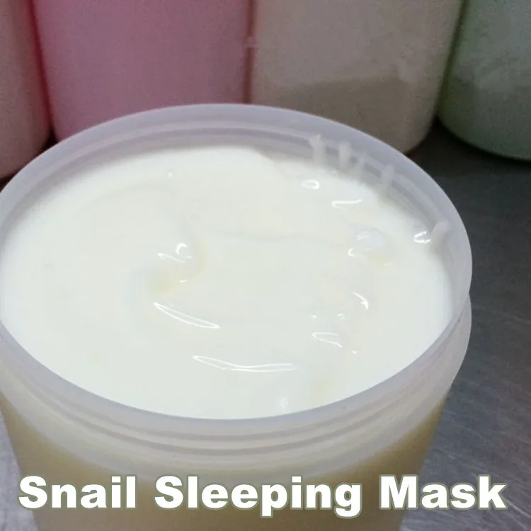 1Kilo  Snail  Multi-effect Repair Disposable Facial Mask Moisturizing Sleeing Mask Anti-Aging No Need To Wash Skin Care 1000m