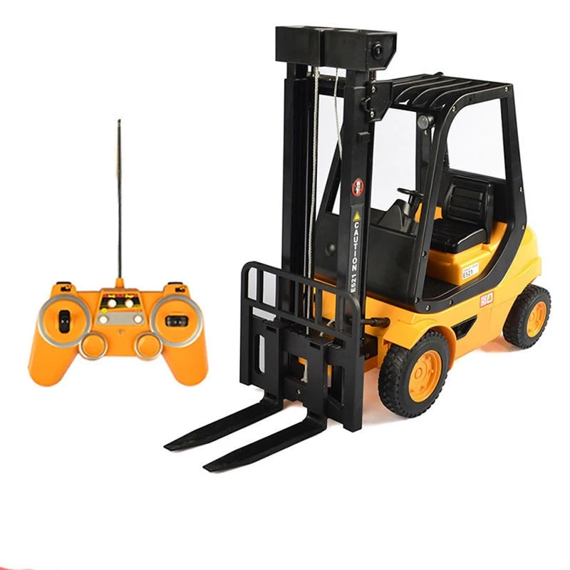 

1/8 Big RC Car Double E E521 Remote Control Engineering Vehicle Forklift Cargo Lift Construction Model Electric Toy Gift for Boy