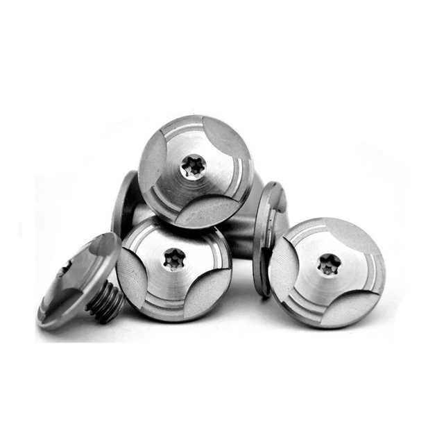 Diy faca material fazendo faca lidar com parafuso cachos tático bloqueio unhas parafuso afiado 20 tamanho faca dobrável reta
