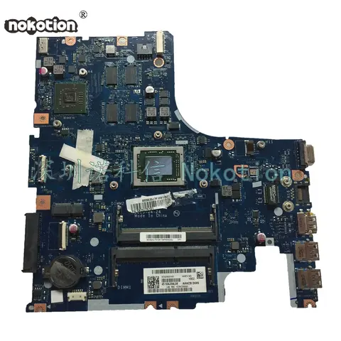 NOKOTION AAWZA ZB LA-C285P Laptop Motherboard For Lenovo Ideapad 500-15ACZ 15.6 AMD A10-8700P Mainboard