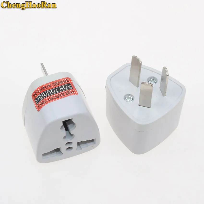 ChengHaoRan AU Australian Plug Adapter EU US UK To AU Australia Travel Adapter Socket Electrical Plug Converter Power Charger