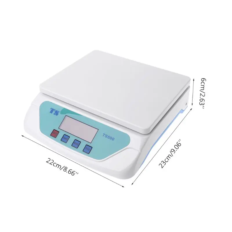 30kg Electronic Scales Weighing Kitchen Scale LCD Gram for Home Office Warehouse Laboratory Industry 4XFD