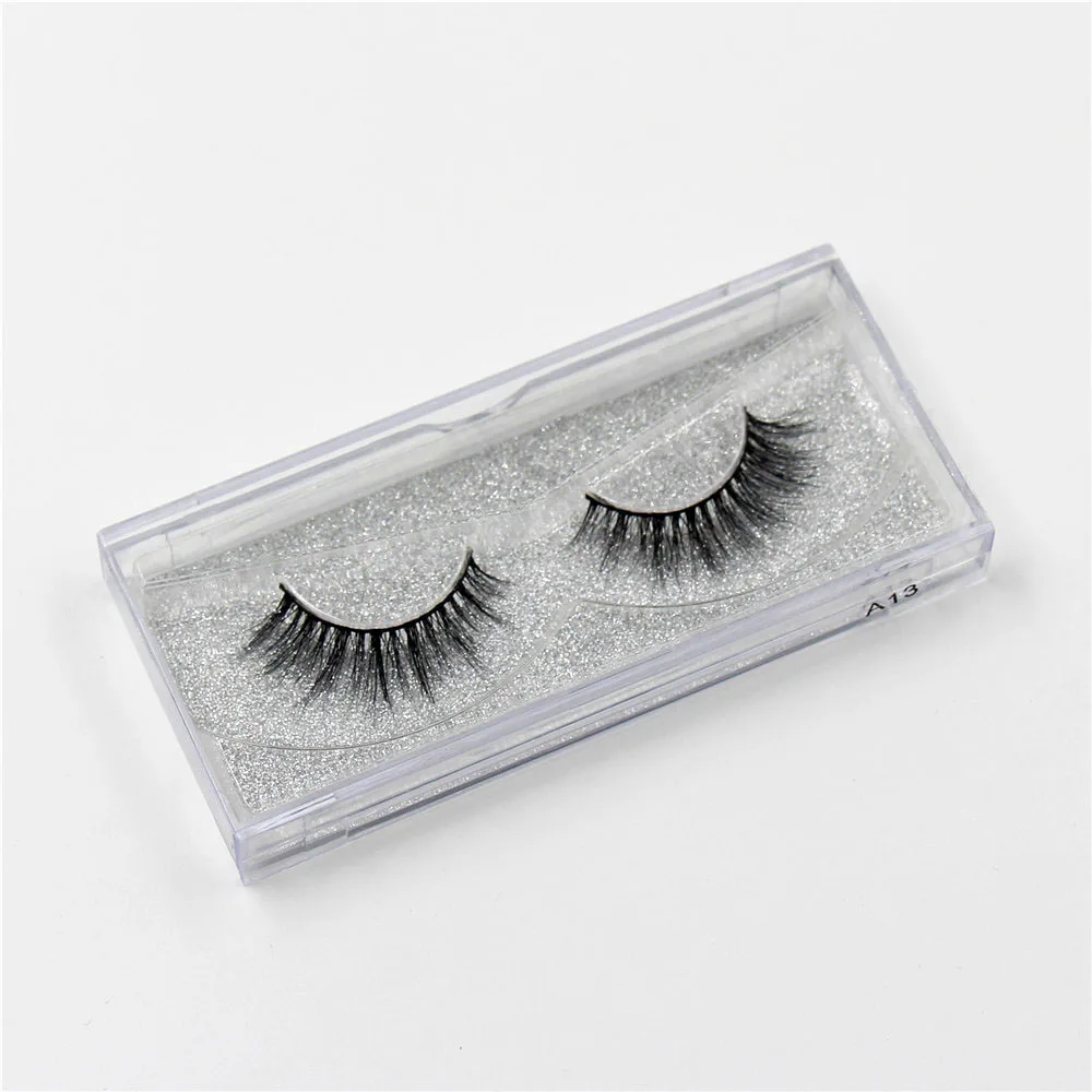 AMAOLASH 3D Mink Eyelashes Long Thick Eye Lashes Handmade Mink Lashes False Eyelashes For Makeup Eyelash A13