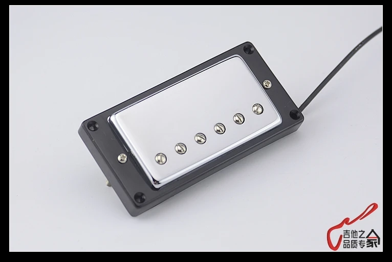 1 Set GuitarFamily Electric Guitar Alnico Humbucker Pickup For LP  Chrome Cover  ( #0413 ) MADE IN KOREA