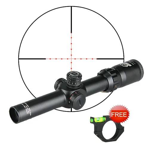 

Canis Latrans Rifle Scope 2.5-10X26 FFP Magnifier Riflescope Shooting OptiCl Sight Hunting Red Green Illuminated gs1-0253