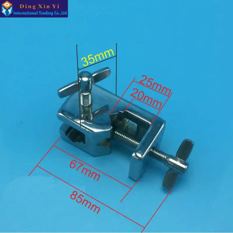 Three-dimensional Right Angle clip Lab Cross clamp Laboratory Metal Grip Supports Laboratory Clamp angular splint