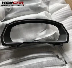 Carcasa de cristal líquido para VW PASSAT B8 B8.5, marco de clúster Virtual, soporte para pintura de Piano, Facelift