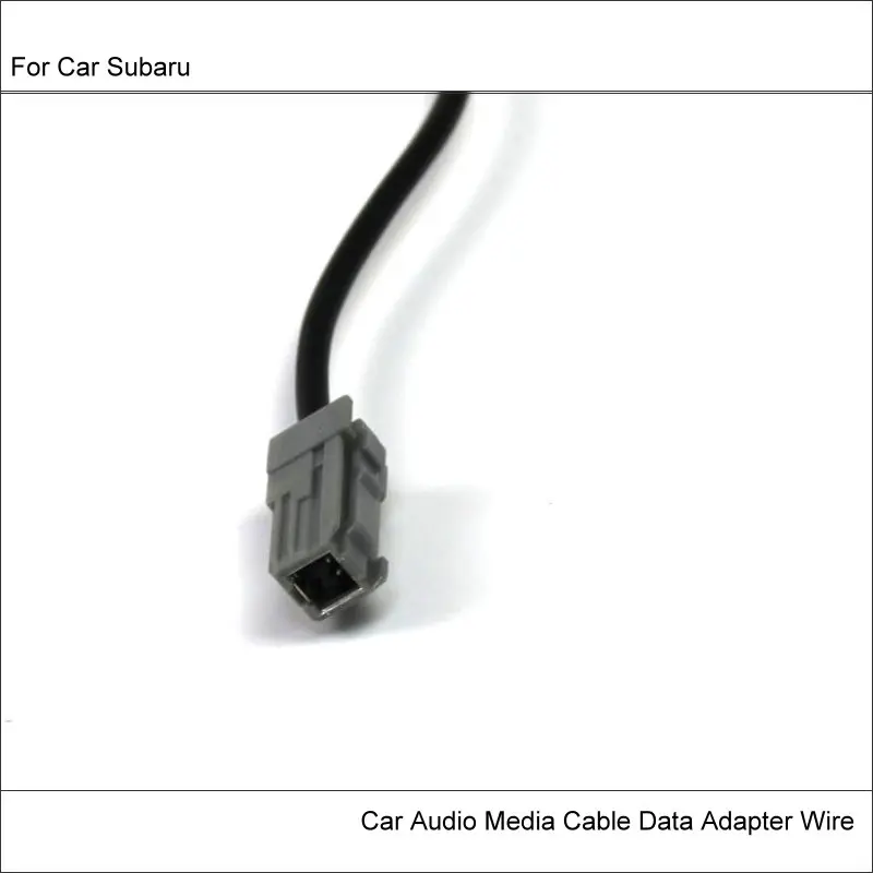 Original Plugs To USB Adapter Connector For Subaru Forester Car CD Radio Audio Media Cable Wire