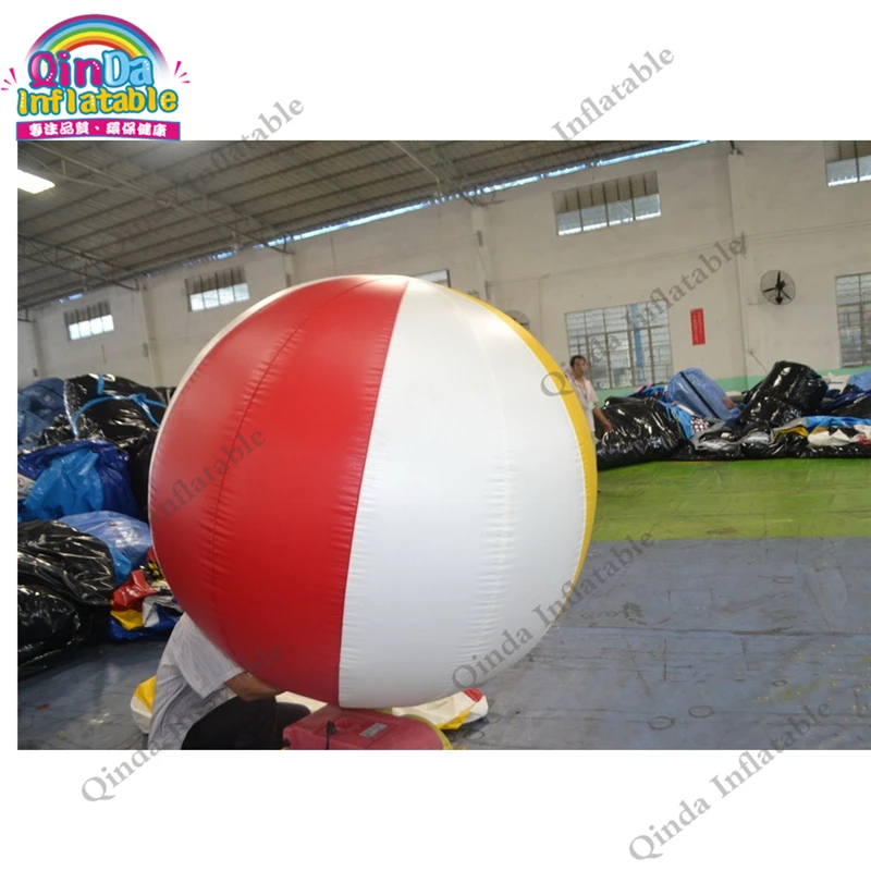 Ballon Gonflable à l'Hélium Jaune en PVC de 0.18mm avec Logo pour la Publicité