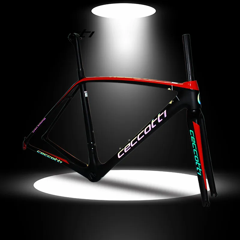 JERF011  frame 900g raw frame carbon fiber road bike frame Chameleon new colors road bike frame T1000-60T  /UD