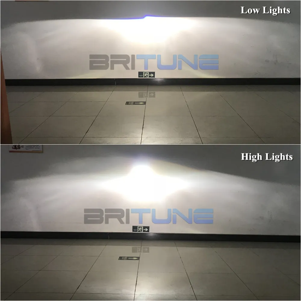 Britune Q5 H11 Car Lens Bi-xenon Projector HID LED Headlight Lenses 3.0 inch Full Metal Kit Tuning Accessories Retrofit