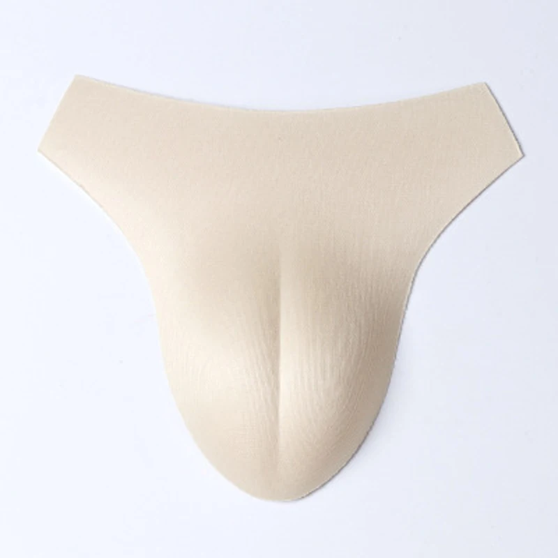 Camel Toe Pads Fake Cotton Insert Pads Reusable for Men and Crossdresser Transgender