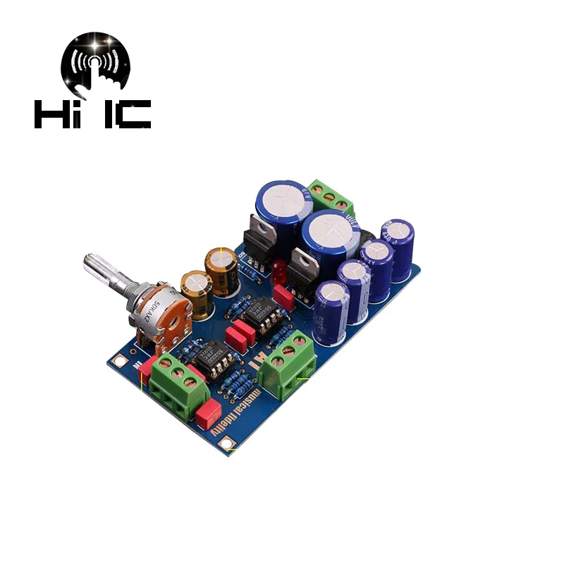 Усилители предварительного усиления NE5532, звуковая плата, музыкальный точный предусилитель, плата управления громкостью и тоном