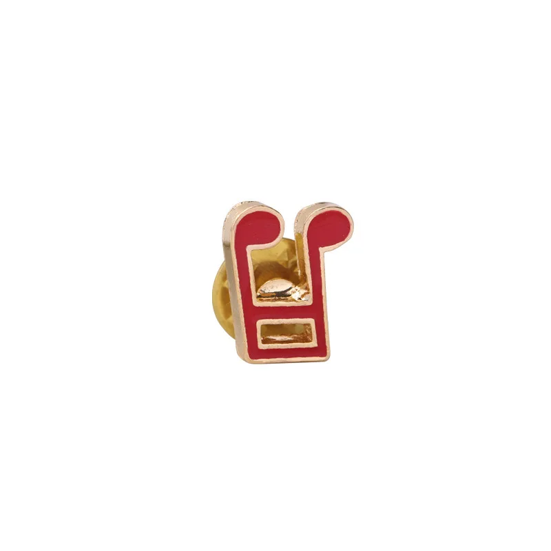 Fooderwerk Jewelry European And American 2018 New Men Women Brooch Palm Creative Music Symbol Lightning Pin Badge