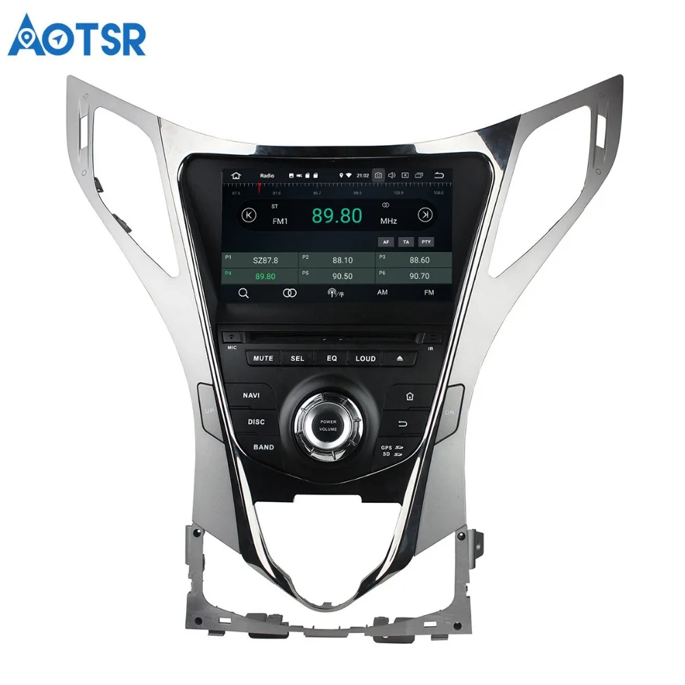 Aotsr Android 13 GPS navigation Car DVD Player For HYUNDAI AZERA/Grandeur/Grandeur HG/HG/I55 2011 2012 multimedia radio carplay