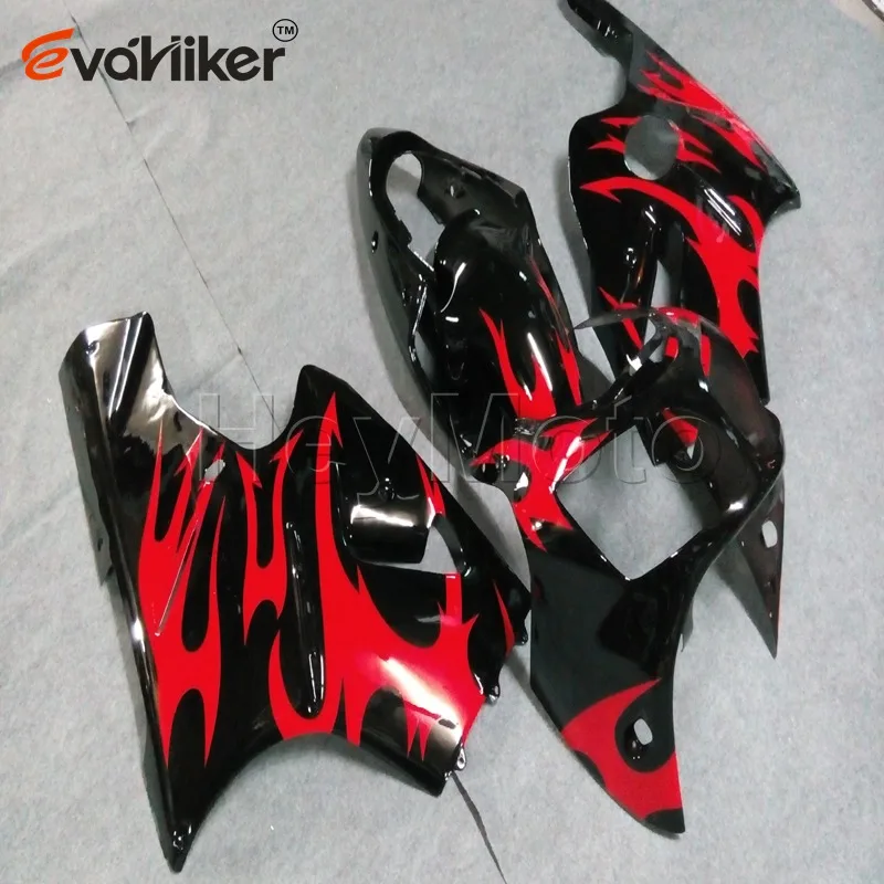 

ABS Plastic fairing for ZX12R 2000 2001 red flames ZX 12R 00 01 motorcycle panels Body Kit Injection mold