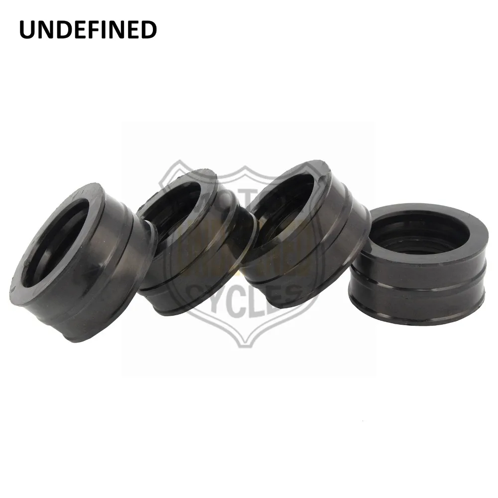 4 Pcs Carburetor Interface Intake Manifold Adapters Boot Set for Honda VF700C /S/F VF750C /S/F Magna Interceptor Sabre