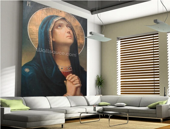 

Custom retro wallpaper,Antique religious icon,3D photo murals for living room bedroom restaurant background waterproof wallpaper