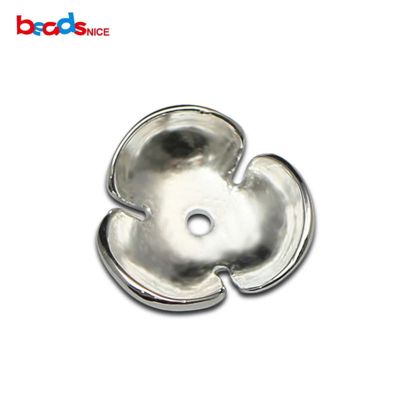 925 Sterling Silver Flower Bead Caps Small Size Bead Cap for Spacer Beads Bracelets Jewelry Making ID36303 36302