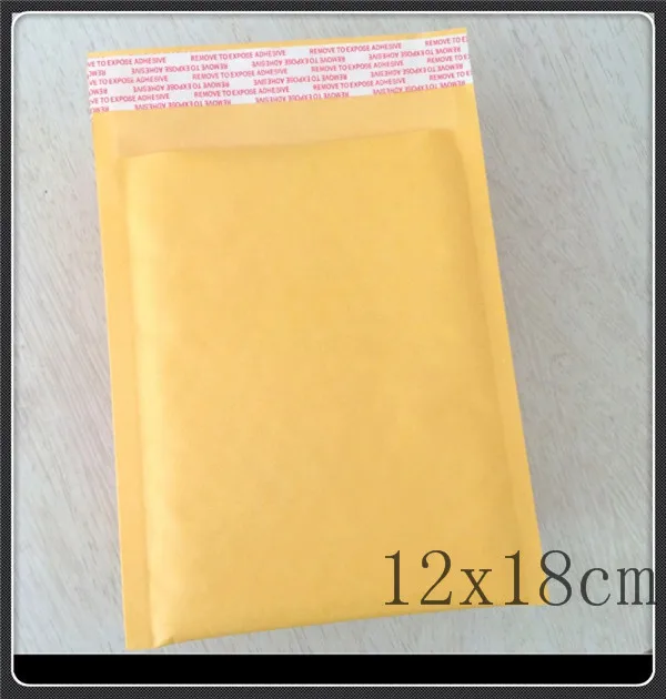 

Wholesale 100pcs bubble envelope Bag kraft bubble mailing bags yellow bubble envelope Mailers 120*180mm(4.7"x7.1") Wholesale