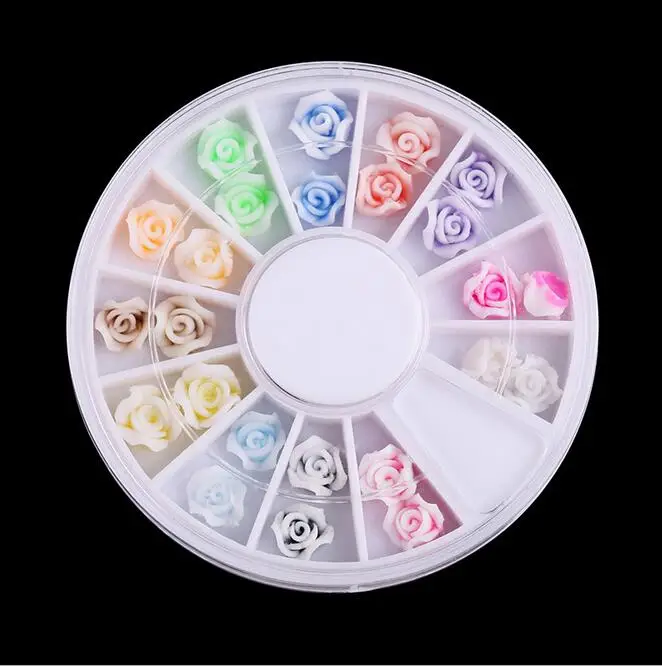 Promotion Nail Art Sticker nail  flower Canes Stickers Rod polymer clay canes  nail art decaration