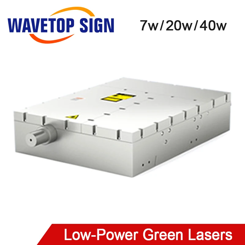 WaveTopSign 532nm 7W 20W 40W Spruce Low Power Nanosecond Green Lasers Module use for Green Laser Marking Machine