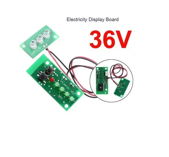 

Battery display panel 24V or 36V electric bicycle electric Haibao 1st battery box battery voltage board